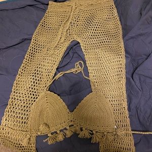 New Fashion Nova Beach crochet coverup